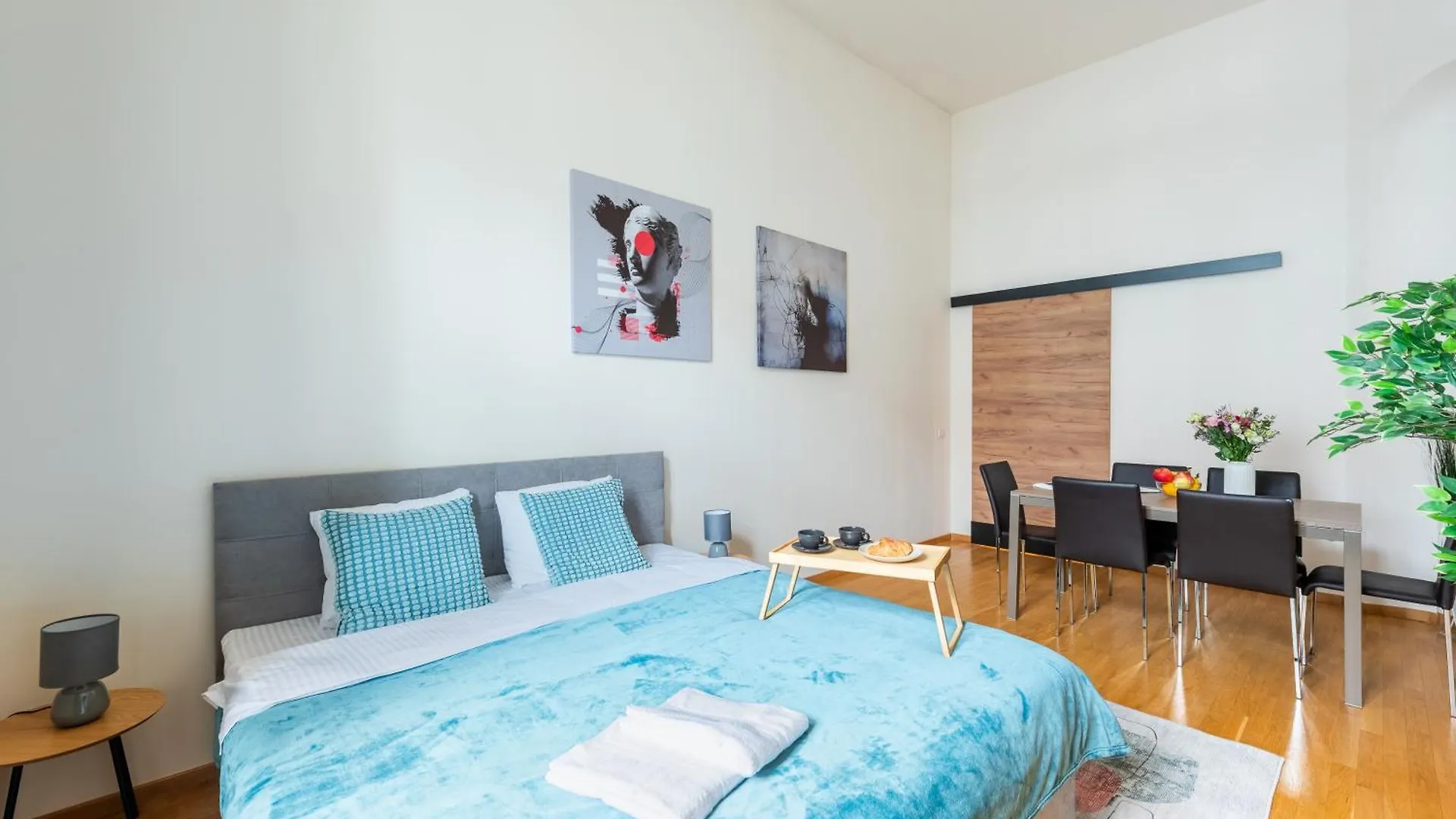 Spacious 3-Bedrooms Apartment Near Karlin Square Praga